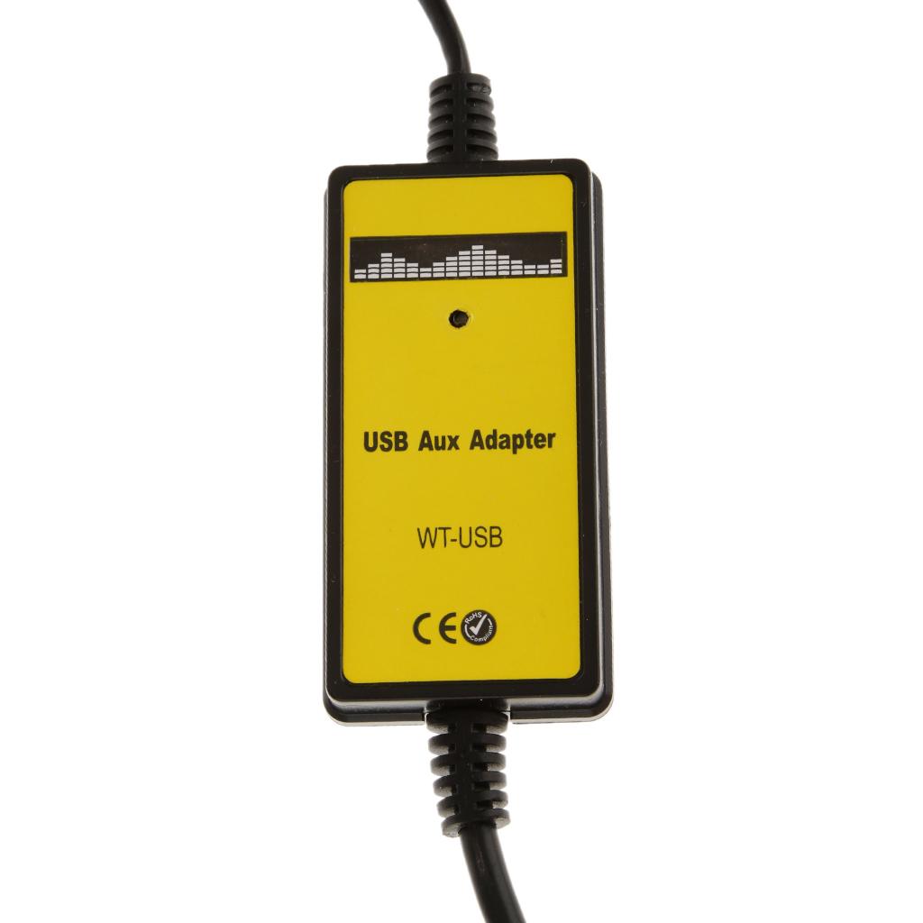 Audio Music Changer - Car Aux Adapter CD Changer Port