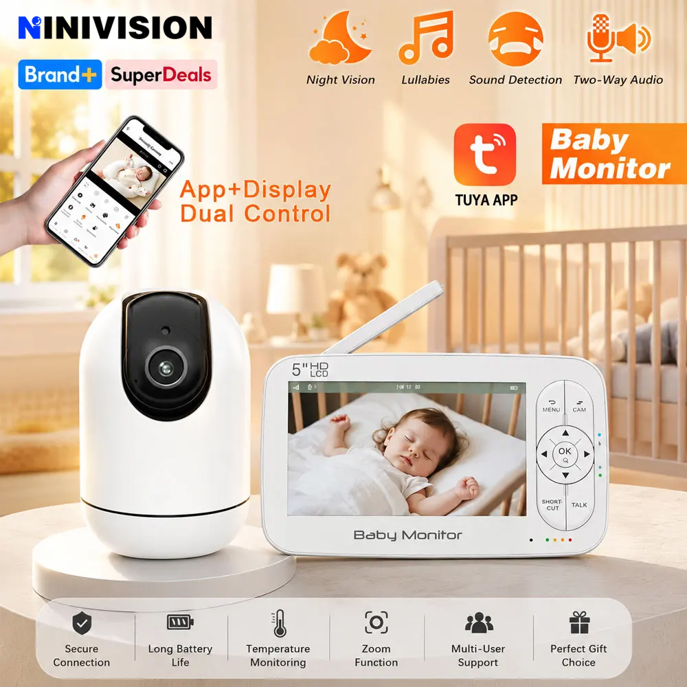 Audio Music Apps - Smart WiFi Baby Monitor 5