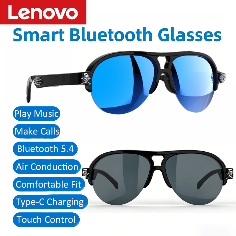 Audio With Music Ai - Lenovo Bluetooth AI Smart Glasses Driving