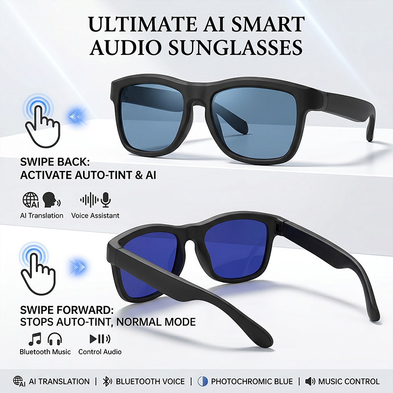 Audio With Music Ai - AI Translation Smart Touch Automatic photochromic