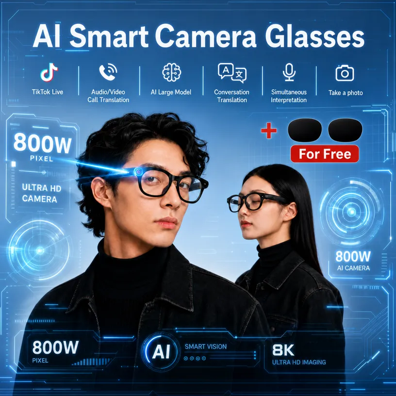 AI Smart Shooting Glasses, Sup - Audio Music Online Free review and price