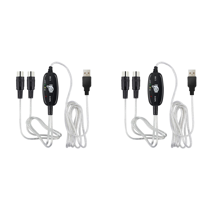 B50B-2X USB To MIDI 5Pin Cable - Audio Music Editing review and price