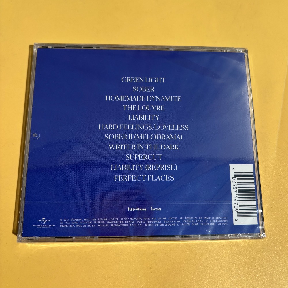 CD 'Melodrama' Lorde Pop Elect - Audio Music Editing review and price