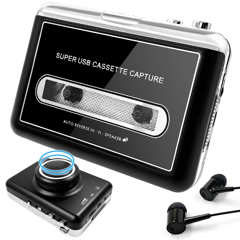 Portable Stereo USB Cassette P - Audio Music Converter To Mp3 review and price