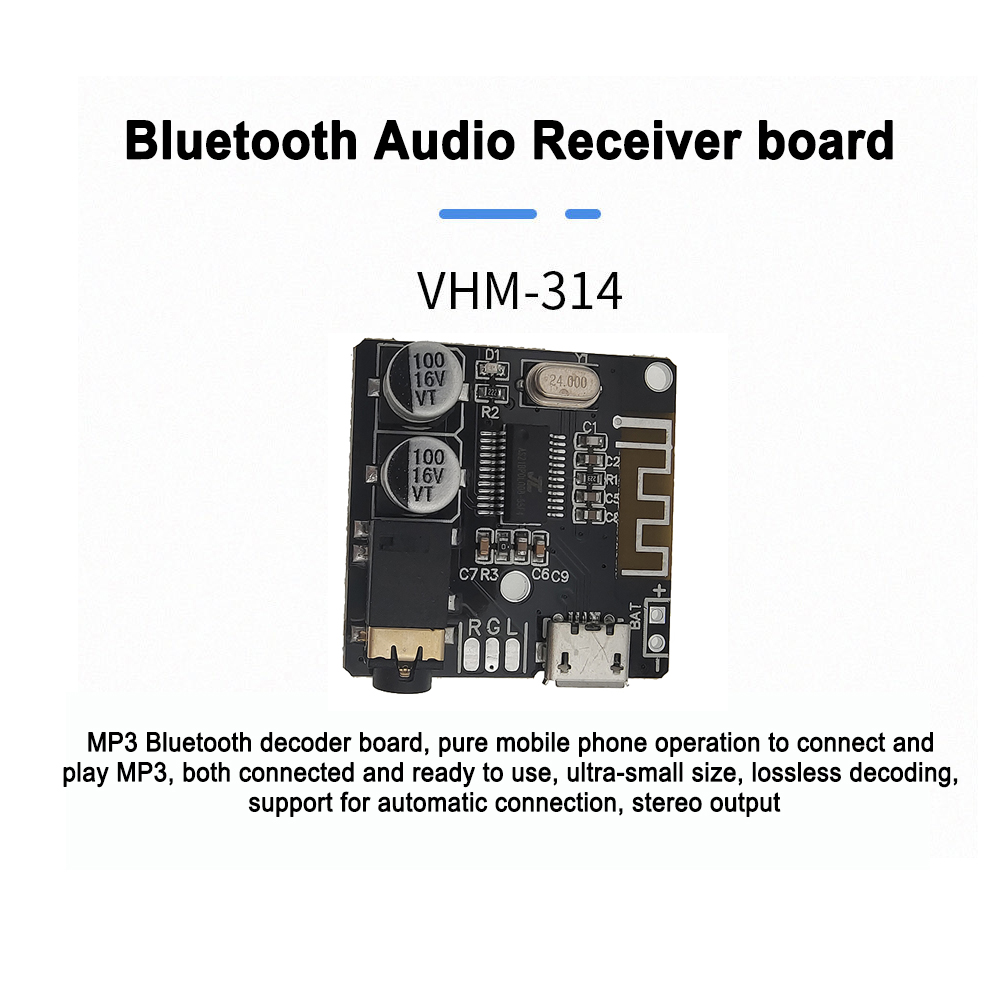 VHM-314 Bluetooth-compatible A - Audio Music Converter To Mp3 review and price