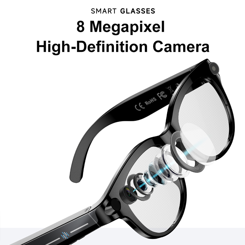 Lenovo 8K HD AI Smart Glasses  - Audio With Music Ai review and price