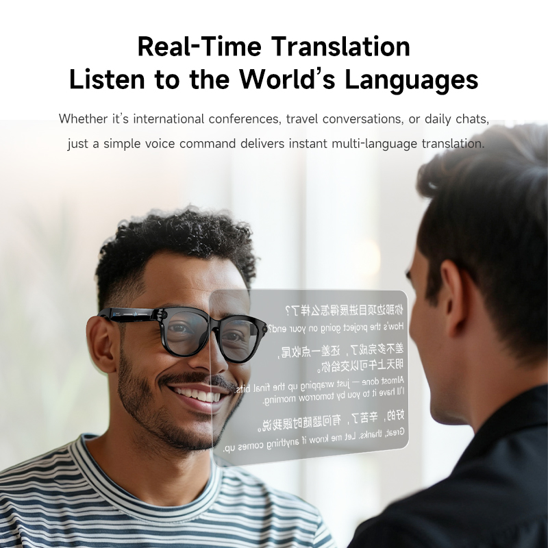Lenovo 8K HD AI Smart Glasses  - Audio With Music Ai review and price