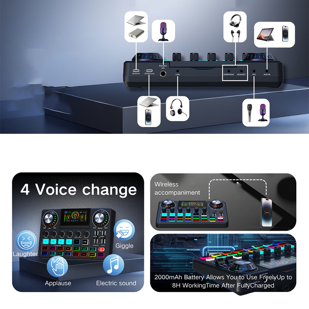 A20I Audio Mixer, Live Sound C - Audio Music Changer review and price