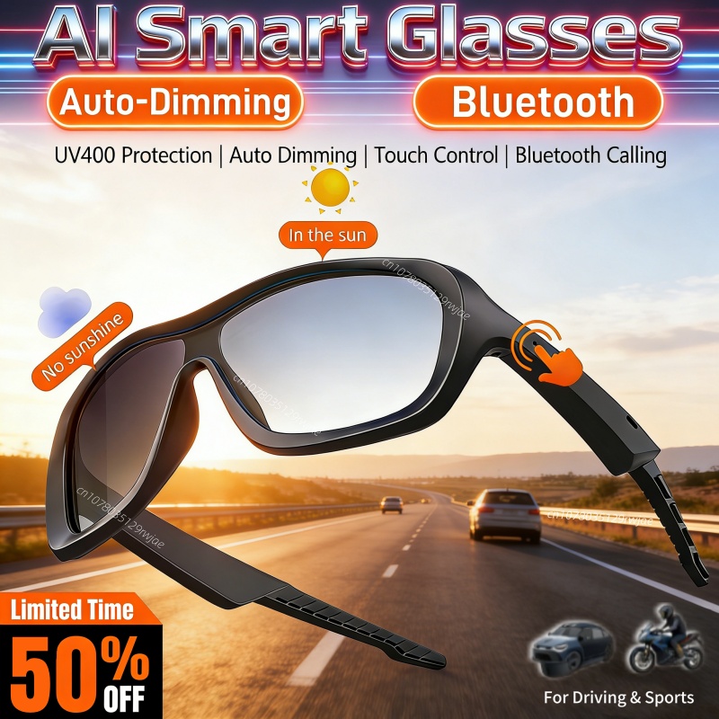 AI Smart Glasses Voice Transla - Audio With Music Ai review and price