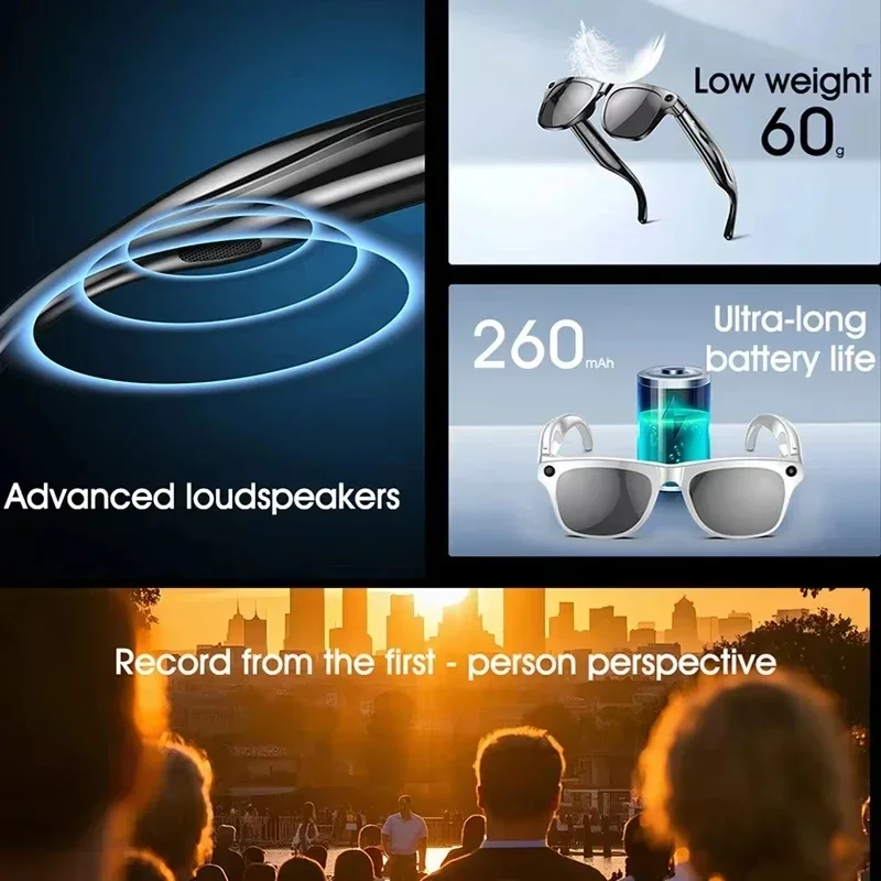 Lenovo 8K Vision AI Eyeglasses - Audio With Music Ai review and price