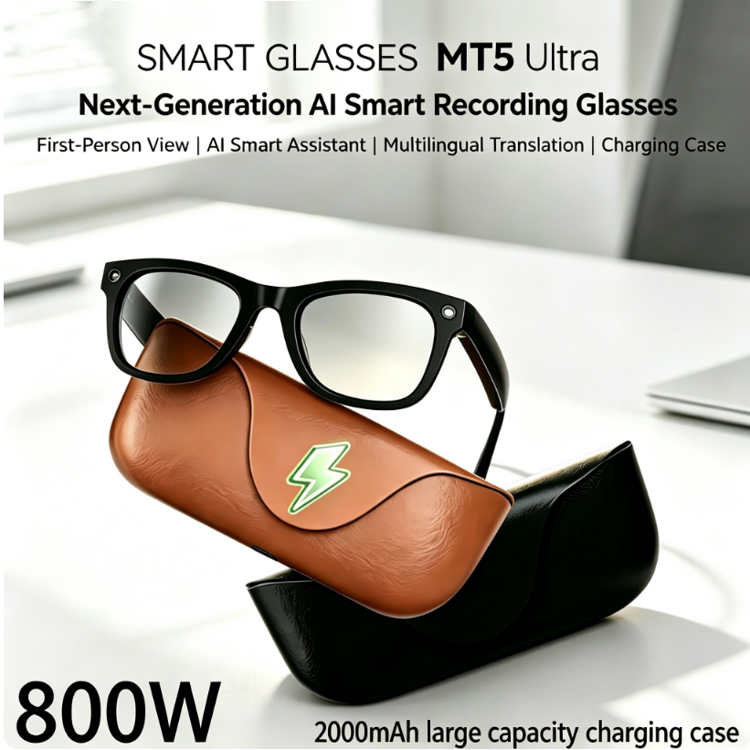 2026 AI smart Glasses HD 800W  - Audio With Music Ai review and price