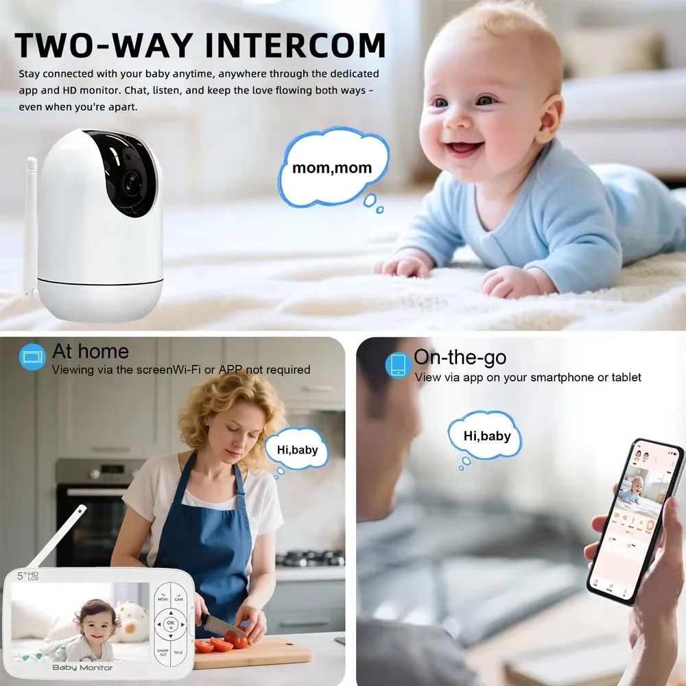 Smart WiFi Baby Monitor 5
