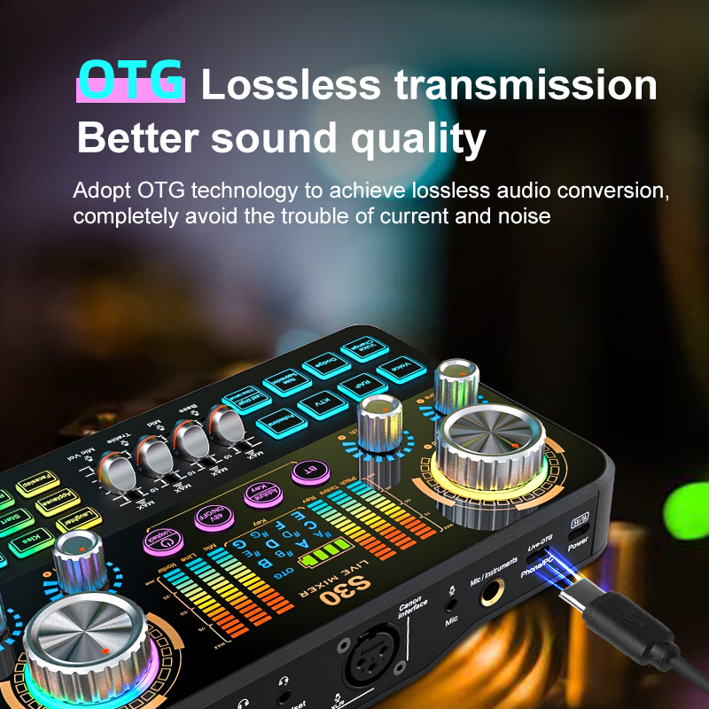 FUHAM S30 Live Sound Card Audi - Audio Music Changer review and price