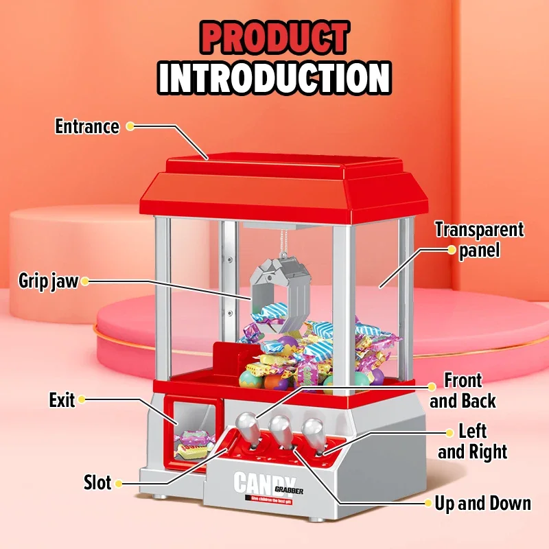 Electronic Claw Machine Candy  - Audio Music Maker review and price