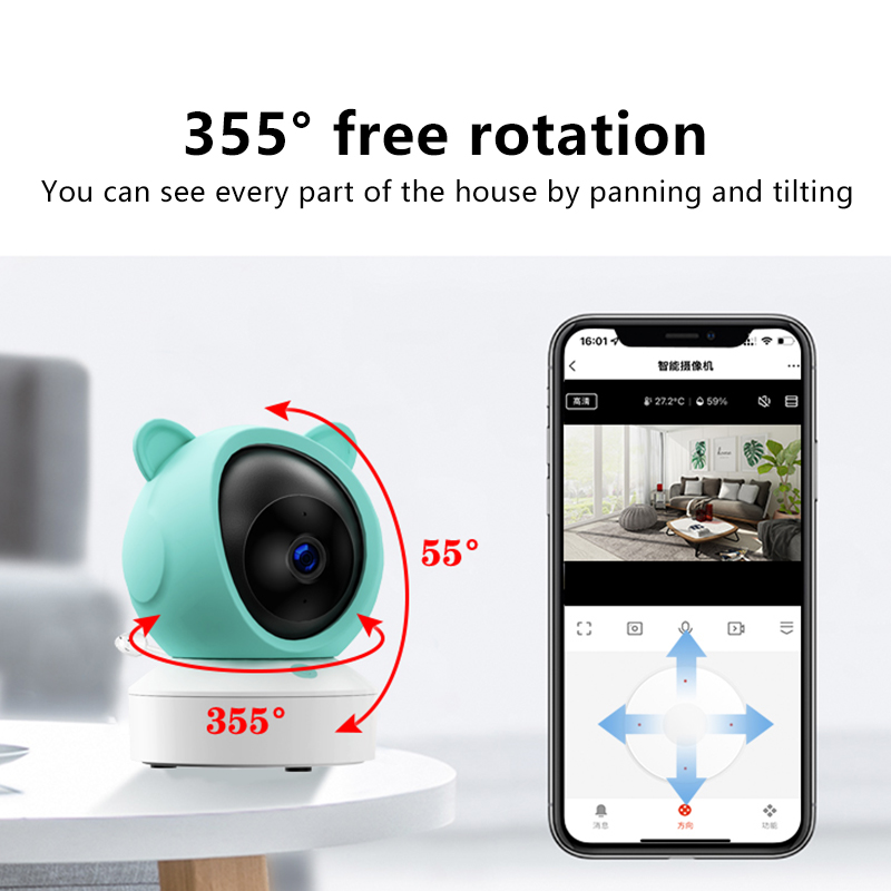 Danmini 1080P Baby Monitor Mob - Audio Music Apps review and price