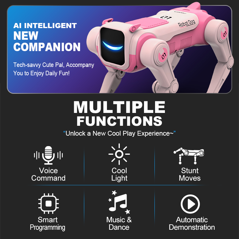 JCMO Intelligent AI RC Robot D - Audio Music Maker review and price