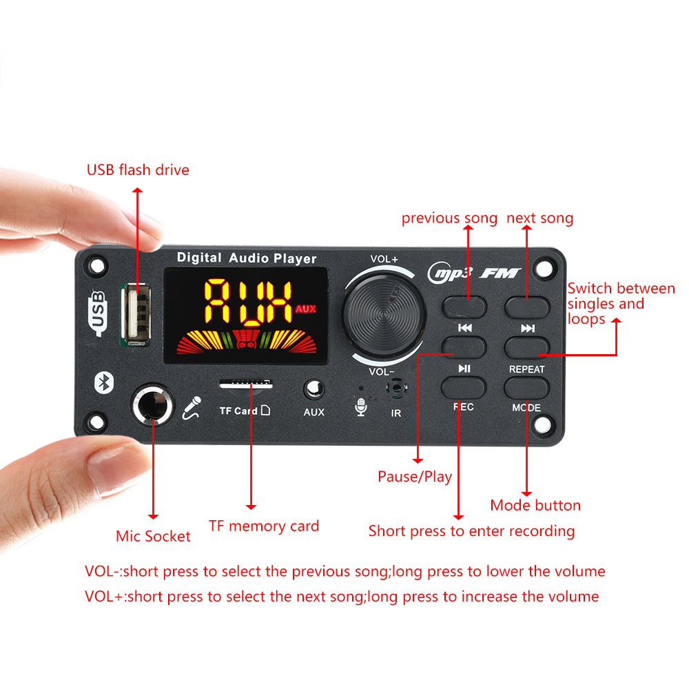 DC 5-12V MP3 Audio Decoder Mod - Audio Music Converter To Mp3 review and price