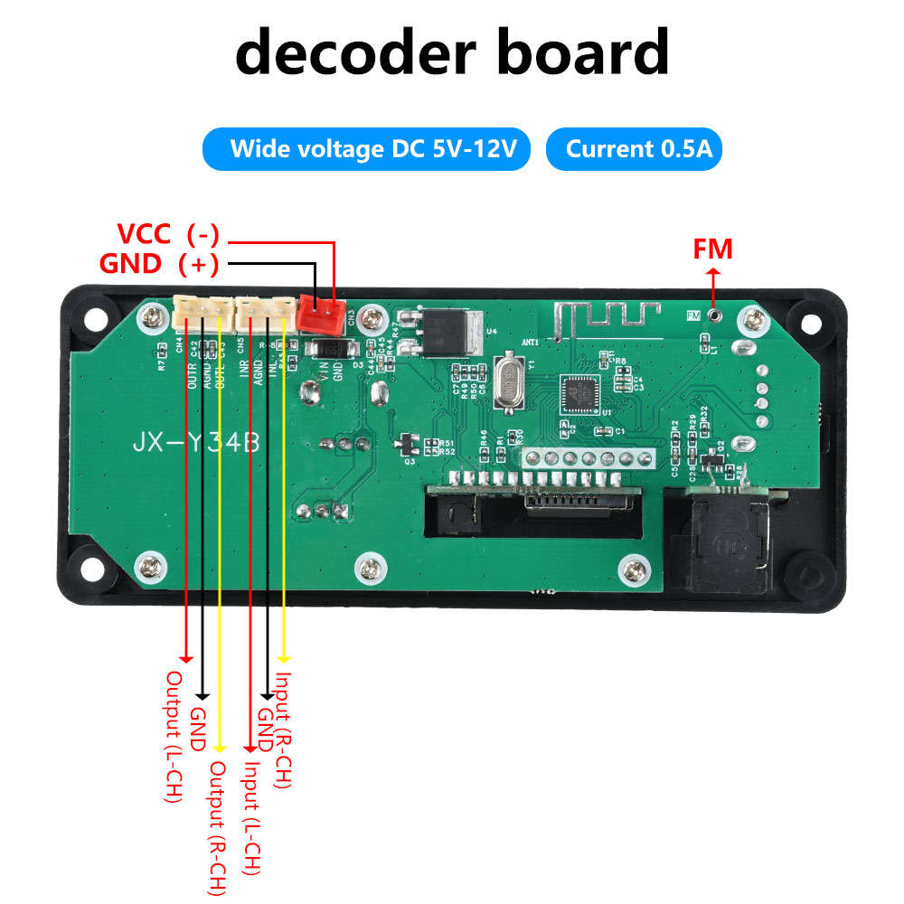 DC 5-12V MP3 Audio Decoder Mod - Audio Music Converter To Mp3 review and price