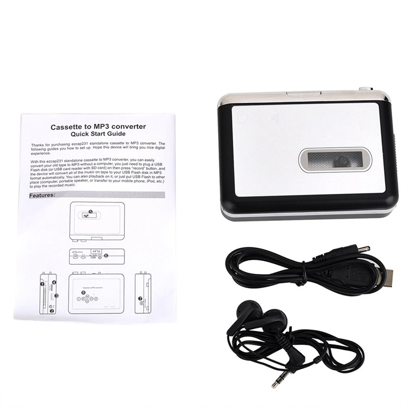 Ezcap 231 USB Cassette Tape Mu - Audio Music Converter To Mp3 review and price