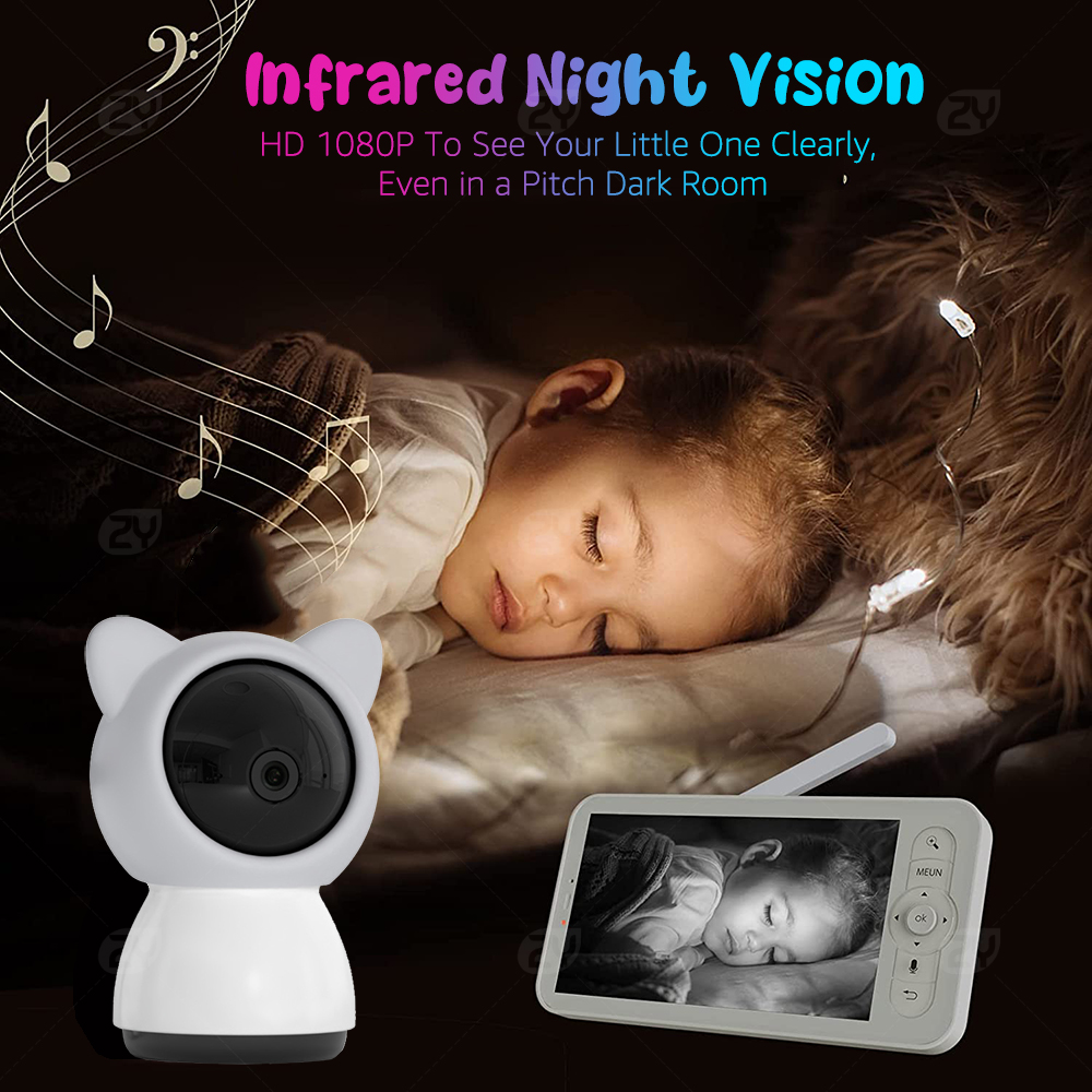 HD WiFi Baby Monitor with APP, - Audio Music Apps review and price
