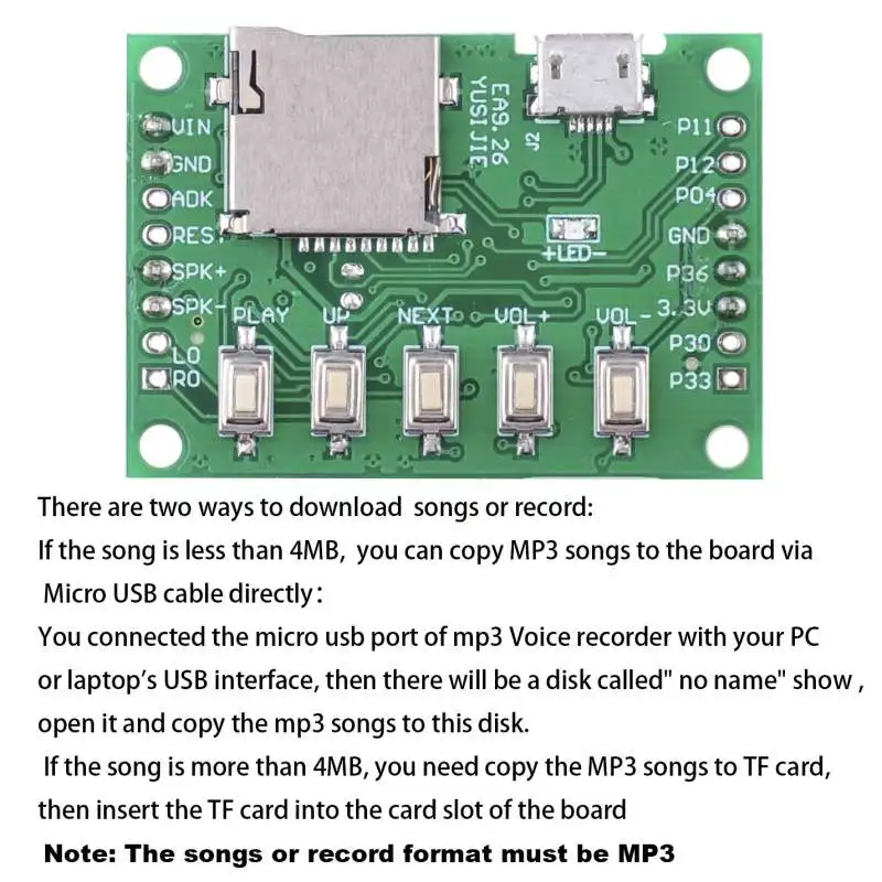 RCmall MP3 Voice Module Kit We - Audio Music For Download review and price