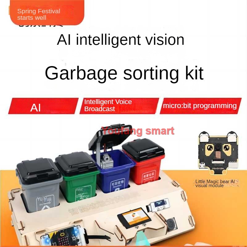 Waste Sorting Robot Kit AI Vis - Audio With Music Ai review and price